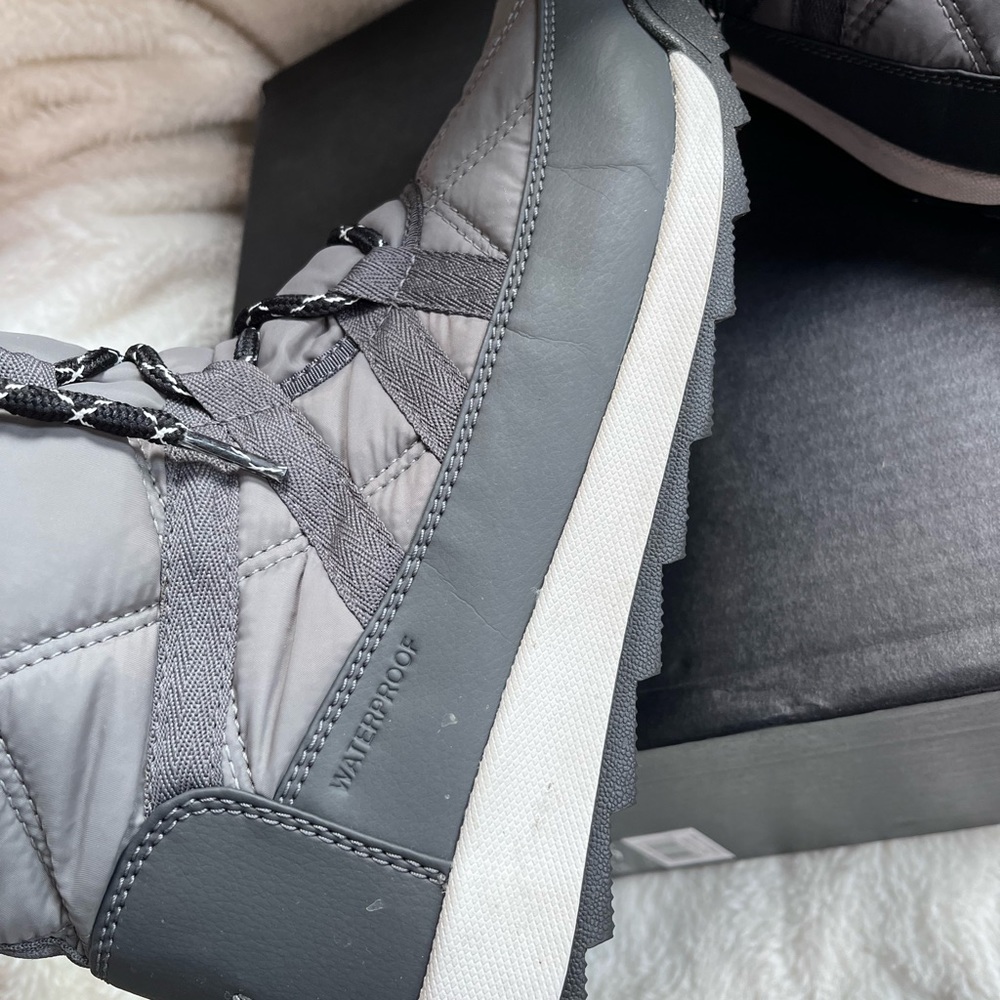 Sorel Whitney II Tall Lace Snow Boot, Quarry - Picture 5 of 6